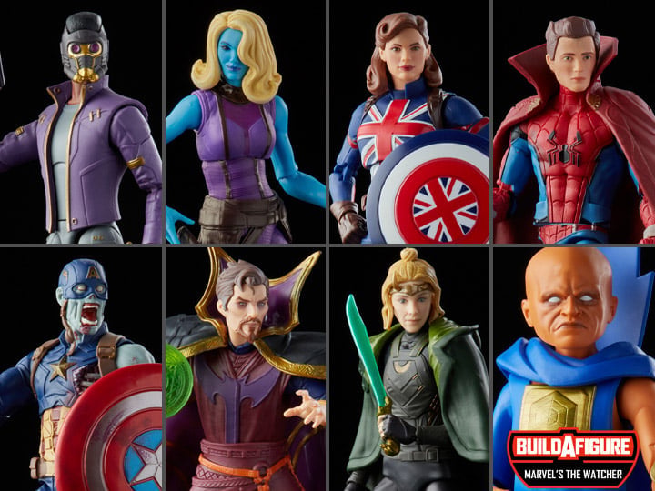 Disney+ Marvel Legends Wave 2 Set of 7 Action Figures (Marvel's The Watcher BAF) Gallery Image 1