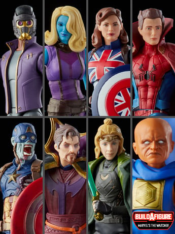 Disney+ Marvel Legends Wave 2 Set of 7 Action Figures (Marvel's