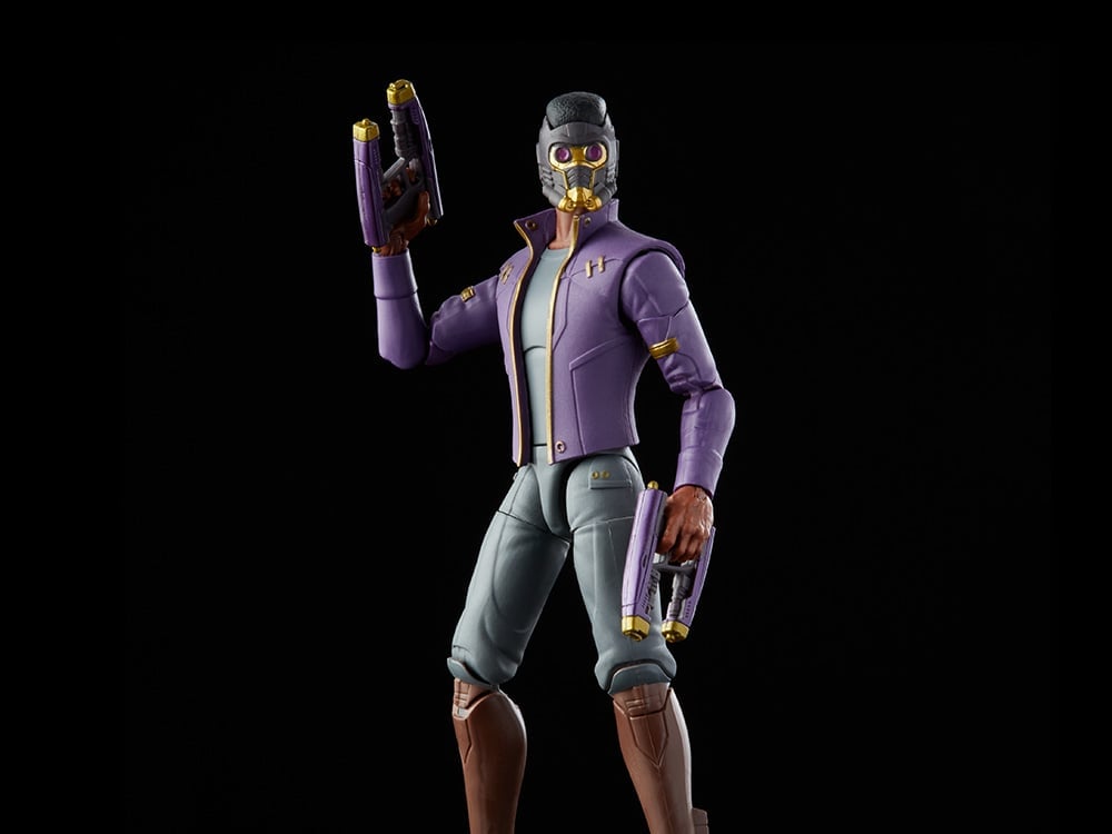 What If...? Marvel Legends T'Challa Star-Lord Action Figure (Marvel's The Watcher BAF) Gallery Image 1