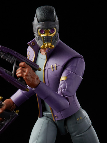What If...? Marvel Legends T'Challa Star-Lord Action Figure (Marvel's The Watcher BAF) Gallery Image 2