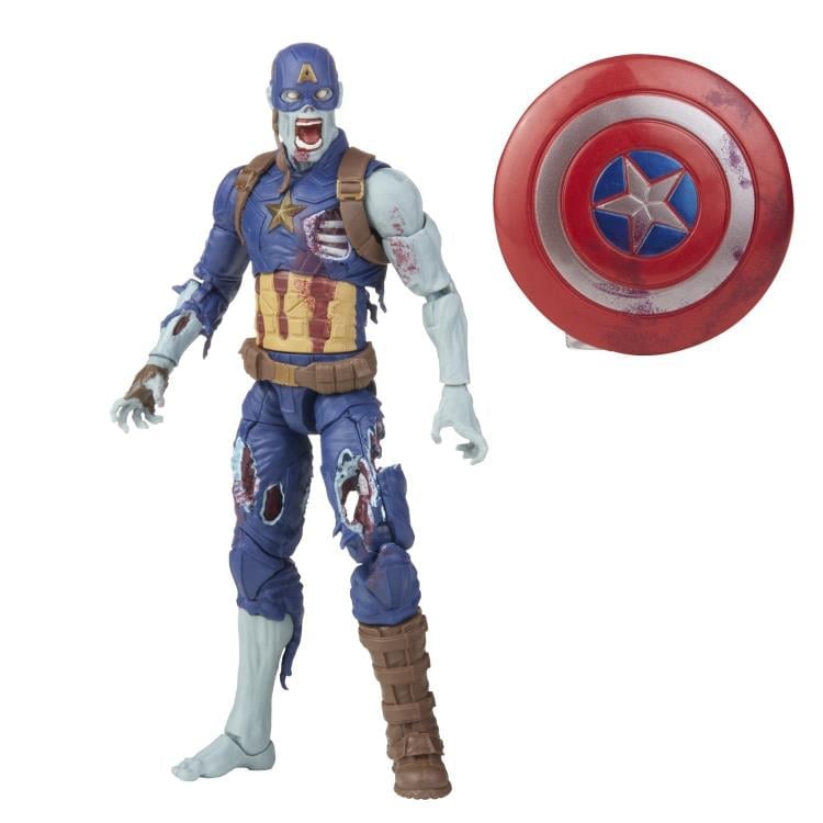 What If? Marvel Legends Zombie Captain America Action Figure