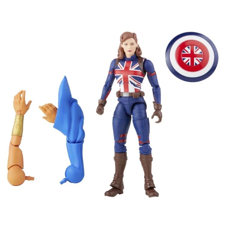 What If...? Marvel Legends Marvel's Captain Carter Action Figure (Marvel's The Watcher BAF) Gallery Image 7