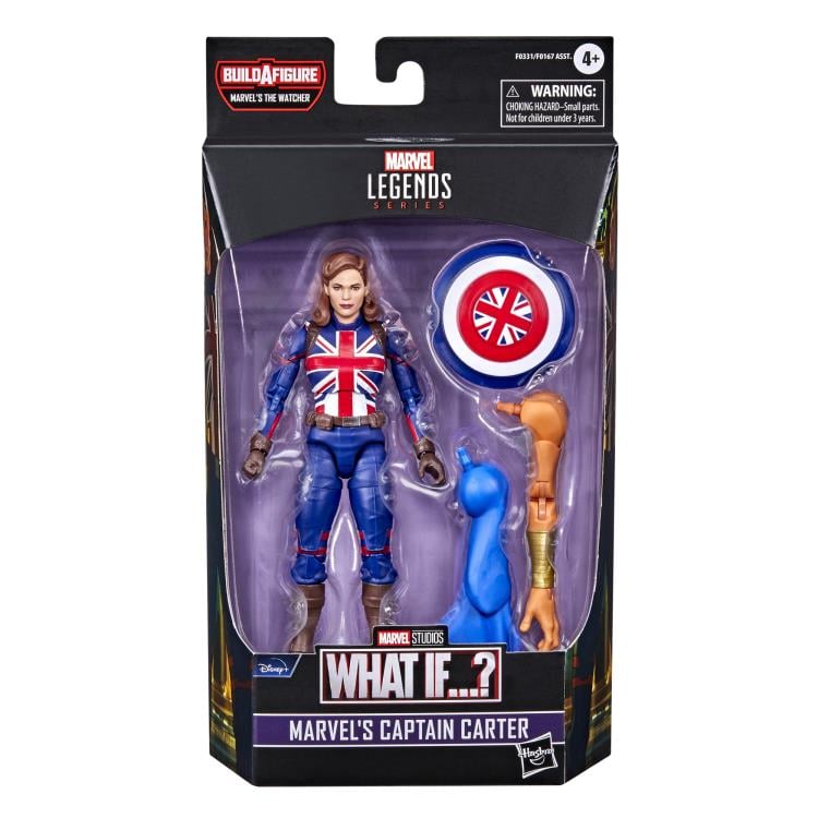 What If...? Marvel Legends Marvel's Captain Carter Action Figure (Marvel's The Watcher BAF) Gallery Image 8