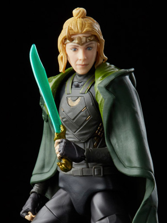 Loki Marvel Legends Marvel's Sylvie Action Figure (Marvel's The Watcher BAF) Gallery Image 2