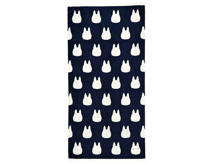 My Neighbor Totoro Silhouette Series Small White Totoro Bath Towel Gallery Image 1