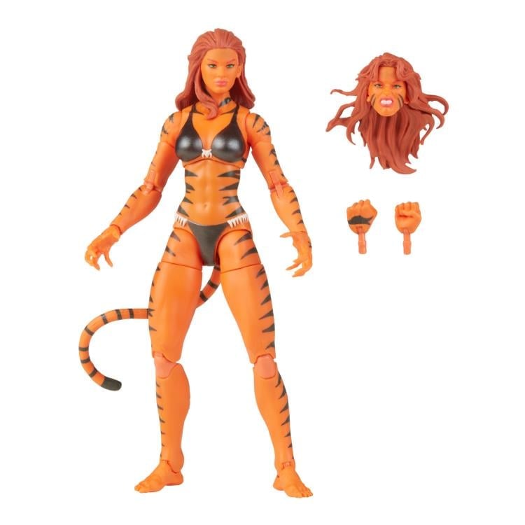 Marvel Legends Retro Collection Marvel's Tigra Action Figure Gallery Image 6