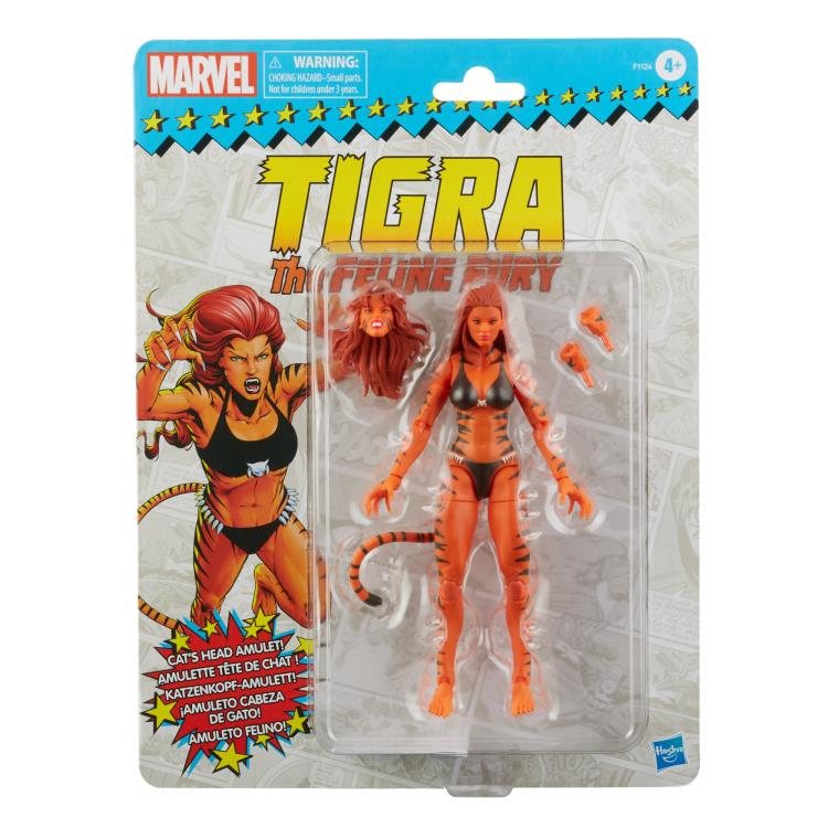 Marvel Legends Retro Collection Marvel's Tigra Action Figure Gallery Image 7