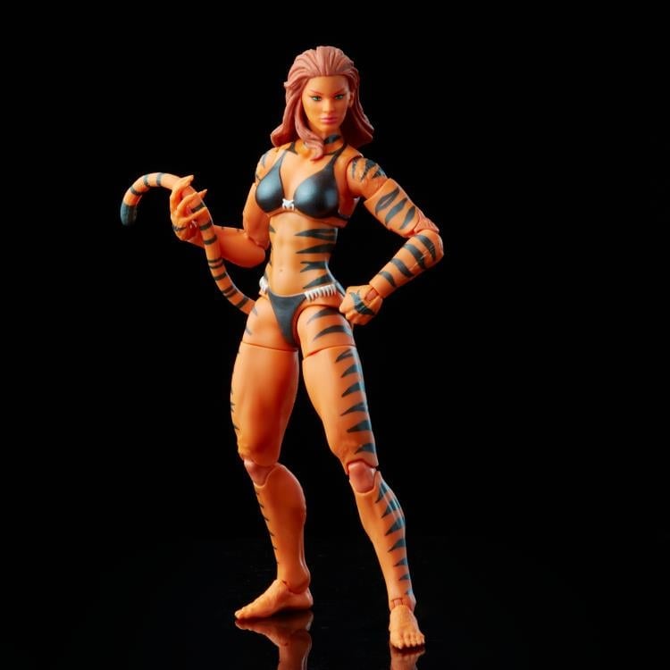 Marvel Legends Retro Collection Marvel's Tigra Action Figure Gallery Image 5