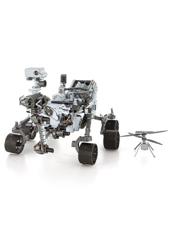 NASA Metal Earth Mars Rover Perseverance & Ingenuity Helicopter Model Kit Gallery Image 2