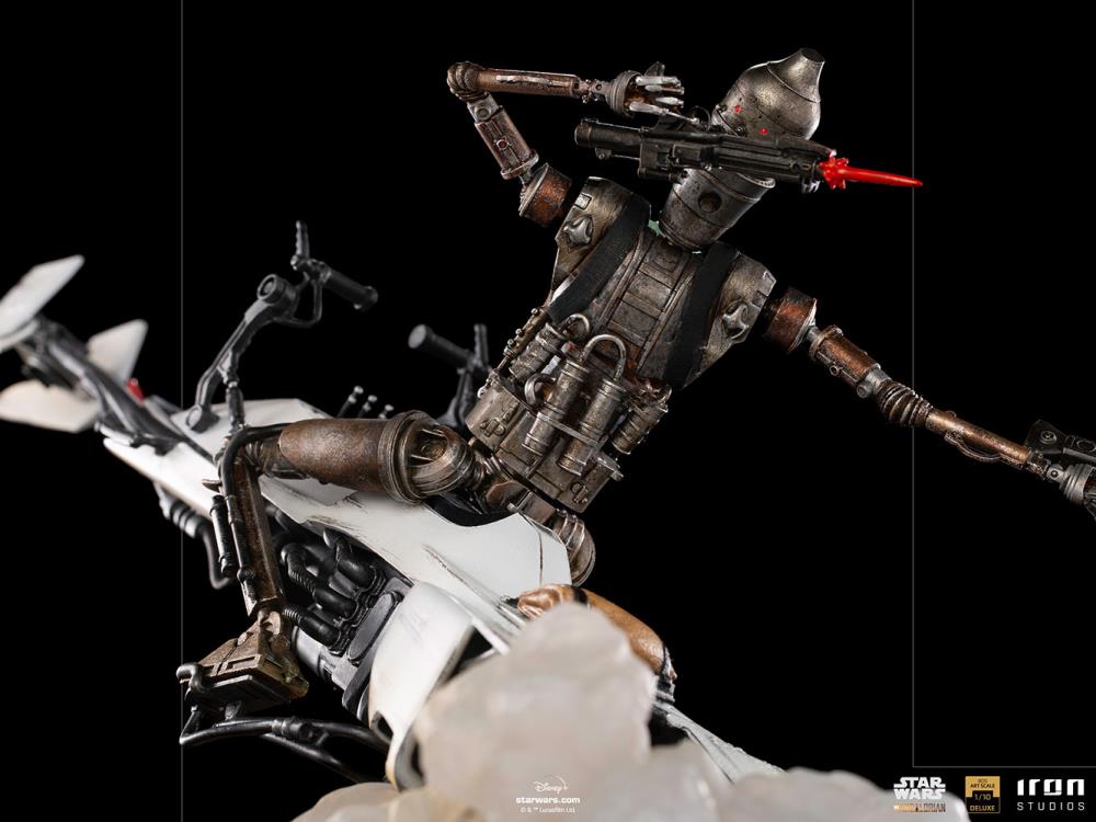 The Mandalorian IG-11 and The Child 1/10 Deluxe Art Scale Limited Edition Statue Gallery Image 11