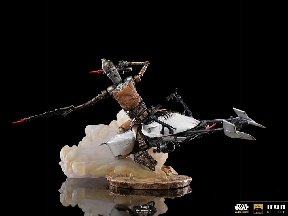 The Mandalorian IG-11 and The Child 1/10 Deluxe Art Scale Limited Edition Statue Gallery Image 9