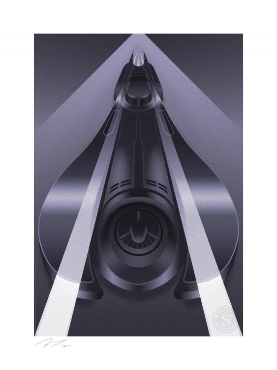 DC Comics Batmobile Set of 3 Art Prints (Small Ver.) Gallery Image 4