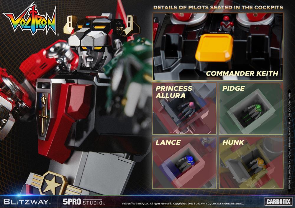 Voltron: Defender of the Universe Carbotix Voltron Gallery Image 40
