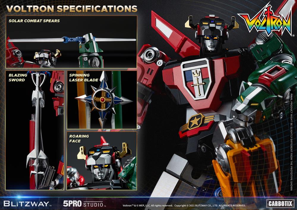 Voltron: Defender of the Universe Carbotix Voltron Gallery Image 47