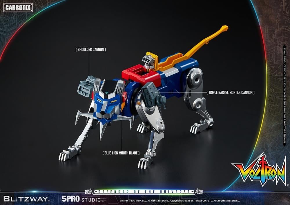 Voltron: Defender of the Universe Carbotix Voltron Gallery Image 36