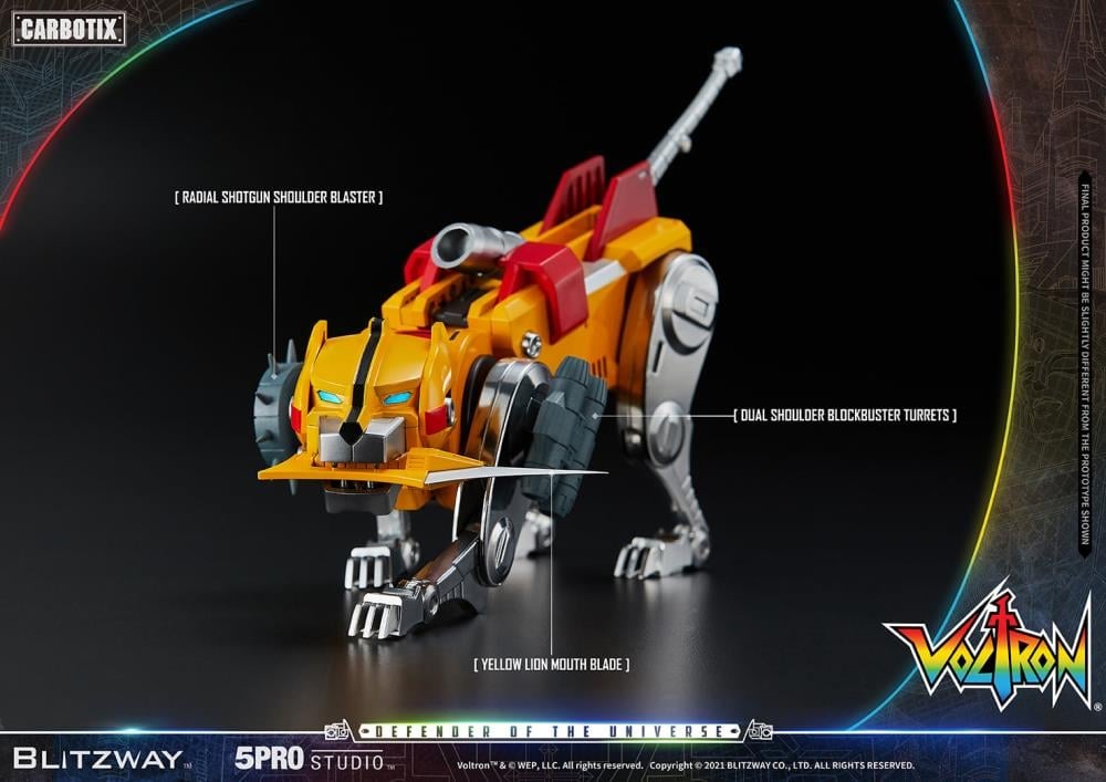 Voltron: Defender of the Universe Carbotix Voltron Gallery Image 39