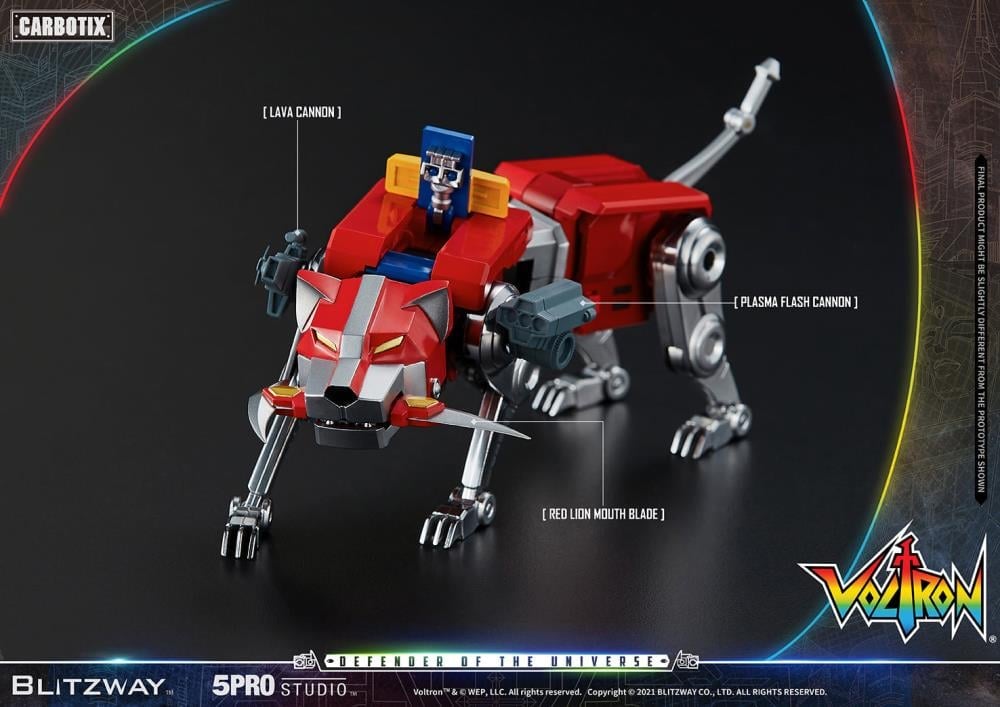 Voltron: Defender of the Universe Carbotix Voltron Gallery Image 29