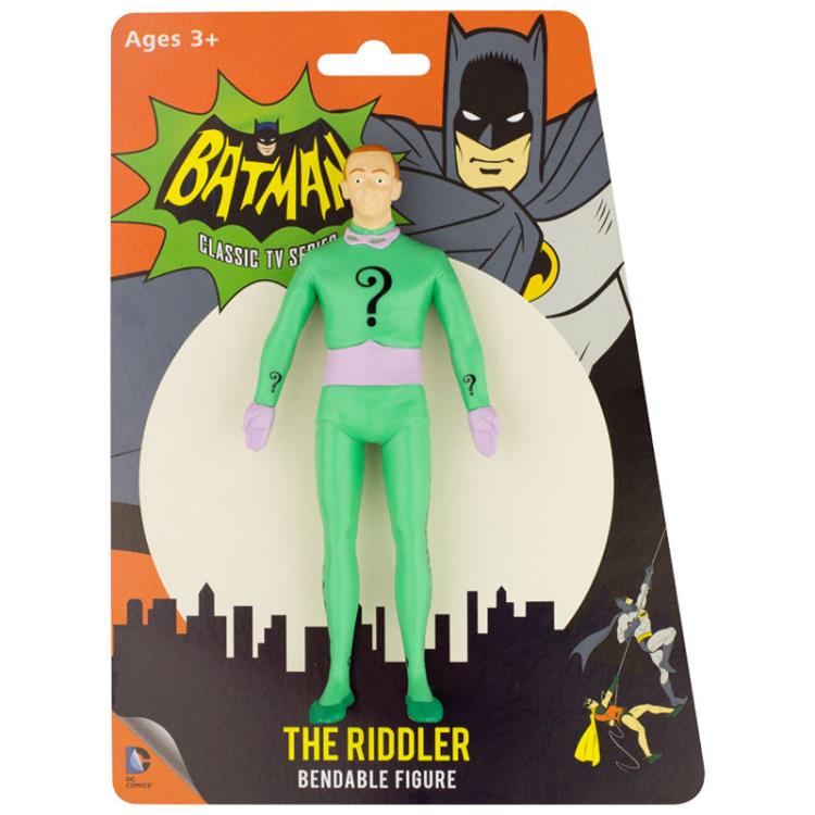 Batman Classic 1966 TV Bendable Figure - The Riddler Gallery Image 4