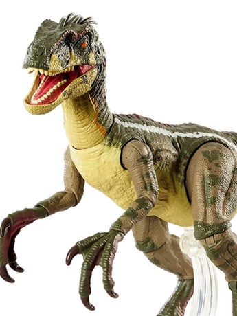 Jurassic Park III Amber Collection Velociraptor (Male) Gallery Image 2