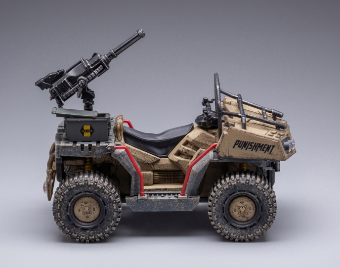 Battle for the Stars Wildcat ATV (Sand) 1/18 Scale Vehicle Gallery Image 4