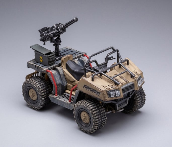 Battle for the Stars Wildcat ATV (Sand) 1/18 Scale Vehicle Gallery Image 8