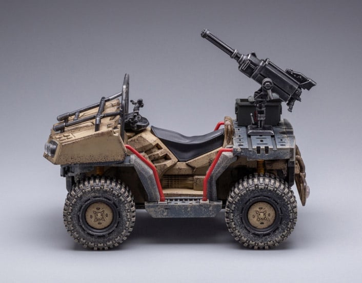 Battle for the Stars Wildcat ATV (Sand) 1/18 Scale Vehicle Gallery Image 5
