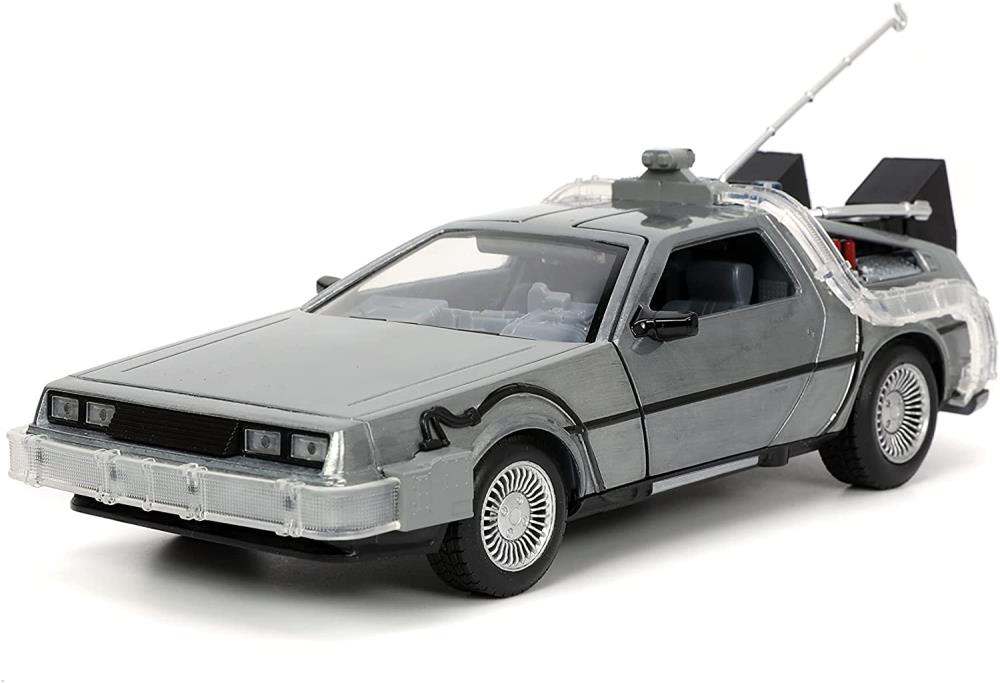 Back to the Future Hollywood Rides Time Machine 1/24 Scale Vehicle