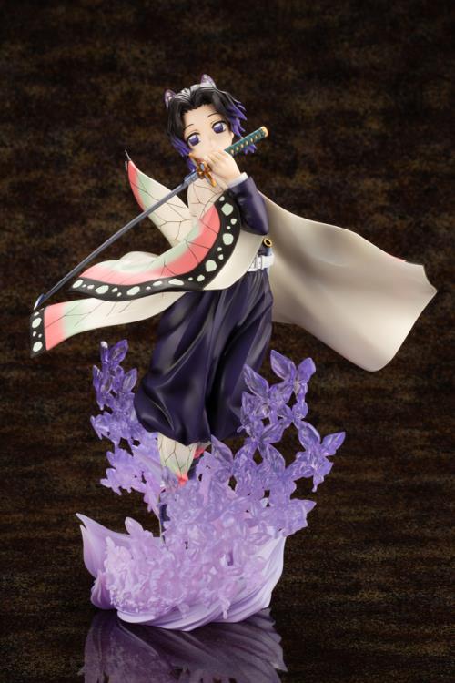 Demon Slayer: Kimetsu no Yaiba ArtFX J Shinobu Kocho Figure Gallery Image 3