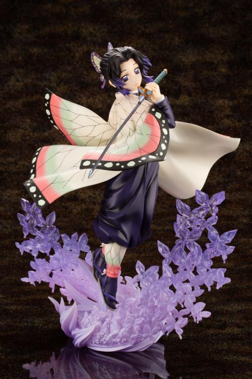 Demon Slayer: Kimetsu no Yaiba ArtFX J Shinobu Kocho Figure Gallery Image 4