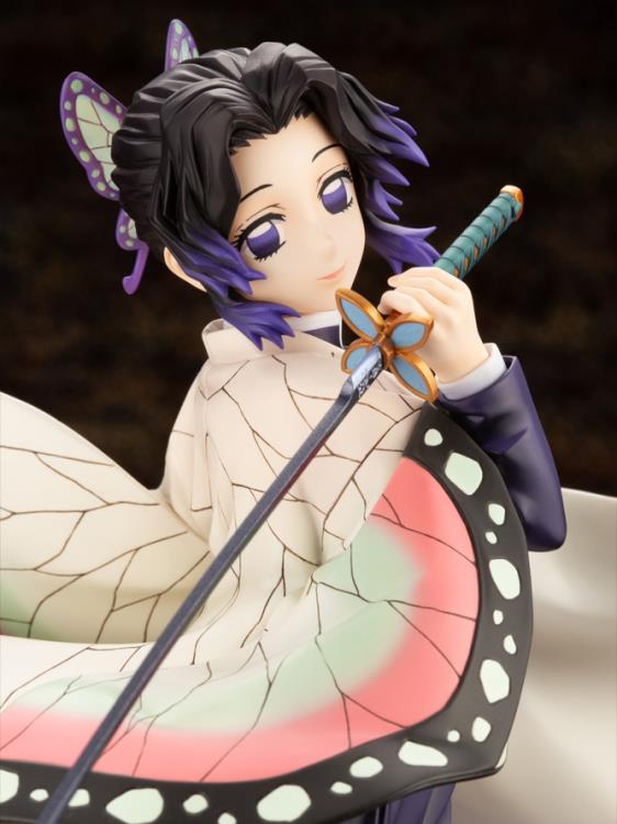 Demon Slayer: Kimetsu no Yaiba ArtFX J Shinobu Kocho Figure Gallery Image 9