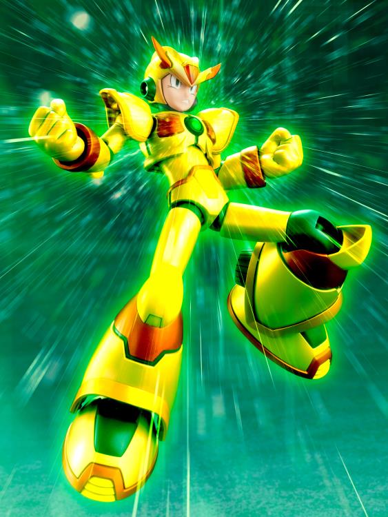 Mega Man X3 (Max Armor Hyperchip Ver.) 1/12 Scale Model Kit Gallery Image 18
