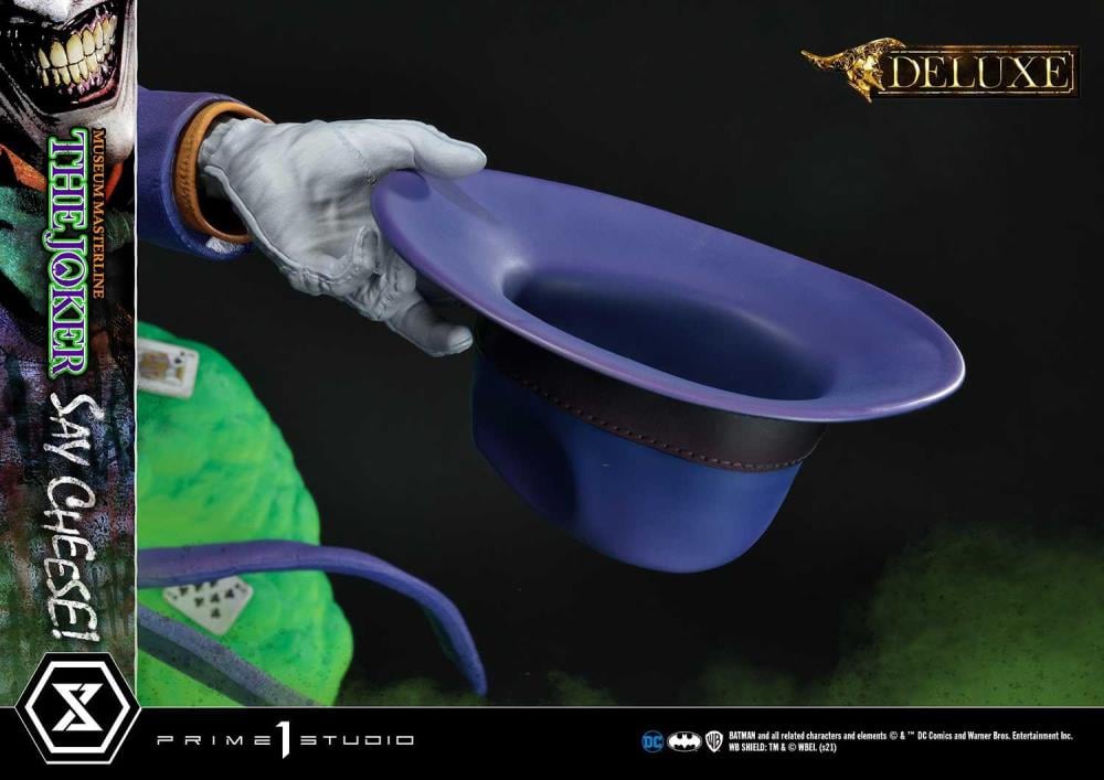DC Comics Museum Masterline The Joker (Say Cheese) Deluxe 1/3 Scale Statue Gallery Image 41