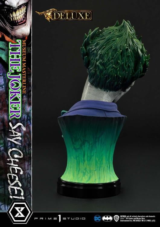 DC Comics Museum Masterline The Joker (Say Cheese) Deluxe 1/3 Scale Statue Gallery Image 56