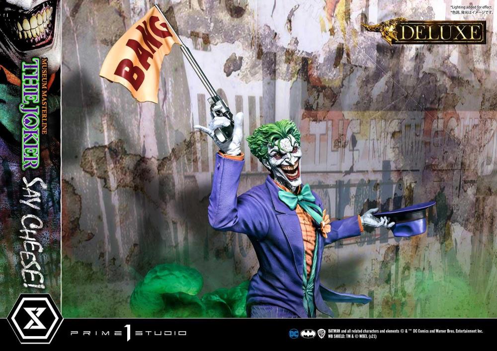 DC Comics Museum Masterline The Joker (Say Cheese) Deluxe 1/3 Scale Statue Gallery Image 32