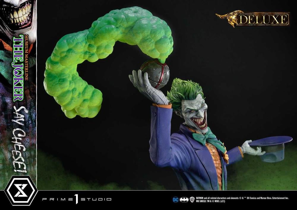 DC Comics Museum Masterline The Joker (Say Cheese) Deluxe 1/3 Scale Statue Gallery Image 38