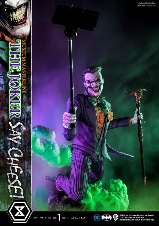 DC Comics Museum Masterline The Joker (Say Cheese) Deluxe 1/3 Scale Statue Gallery Image 21