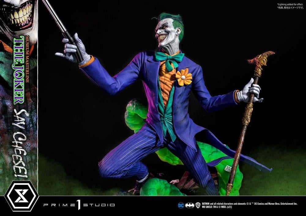 DC Comics Museum Masterline The Joker (Say Cheese) Deluxe 1/3 Scale Statue Gallery Image 27