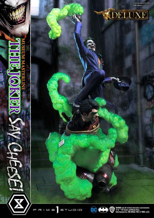 DC Comics Museum Masterline The Joker (Say Cheese) Deluxe 1/3 Scale Statue Gallery Image 23