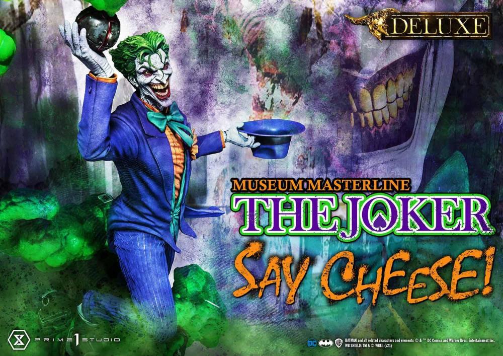 DC Comics Museum Masterline The Joker (Say Cheese) Deluxe 1/3 Scale Statue Gallery Image 3