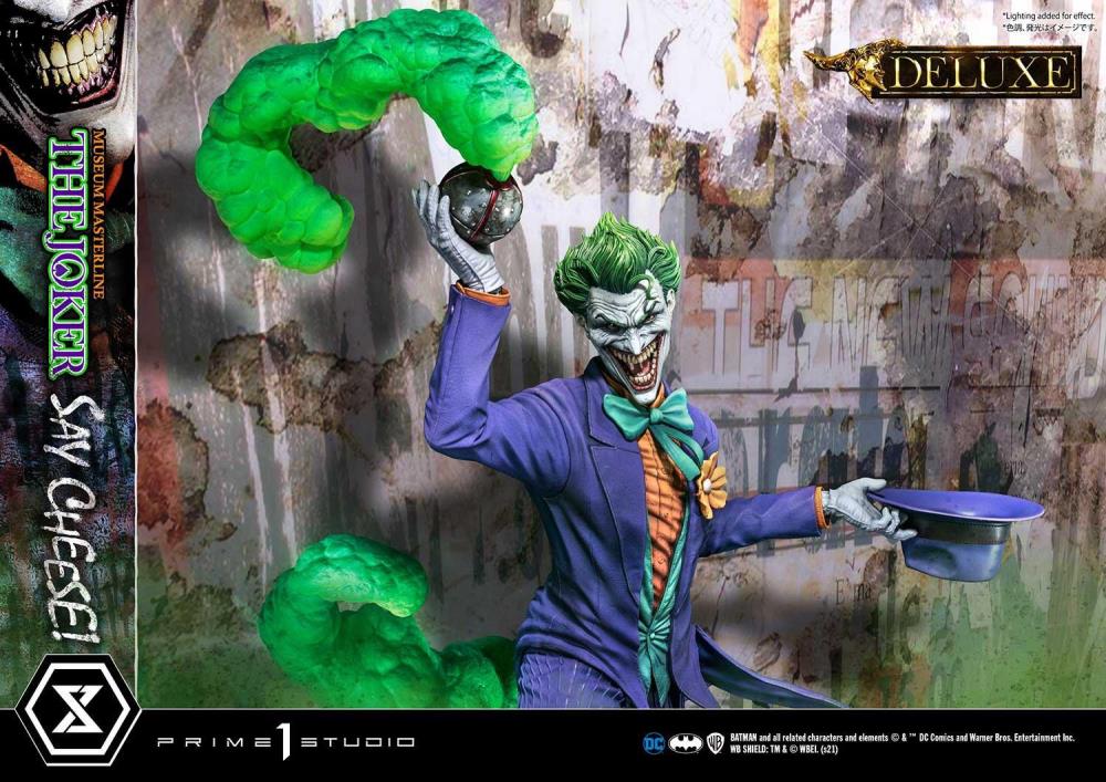 DC Comics Museum Masterline The Joker (Say Cheese) Deluxe 1/3 Scale Statue Gallery Image 33