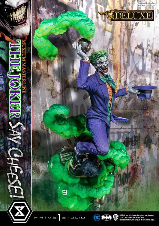 DC Comics Museum Masterline The Joker (Say Cheese) Deluxe 1/3 Scale Statue Gallery Image 24