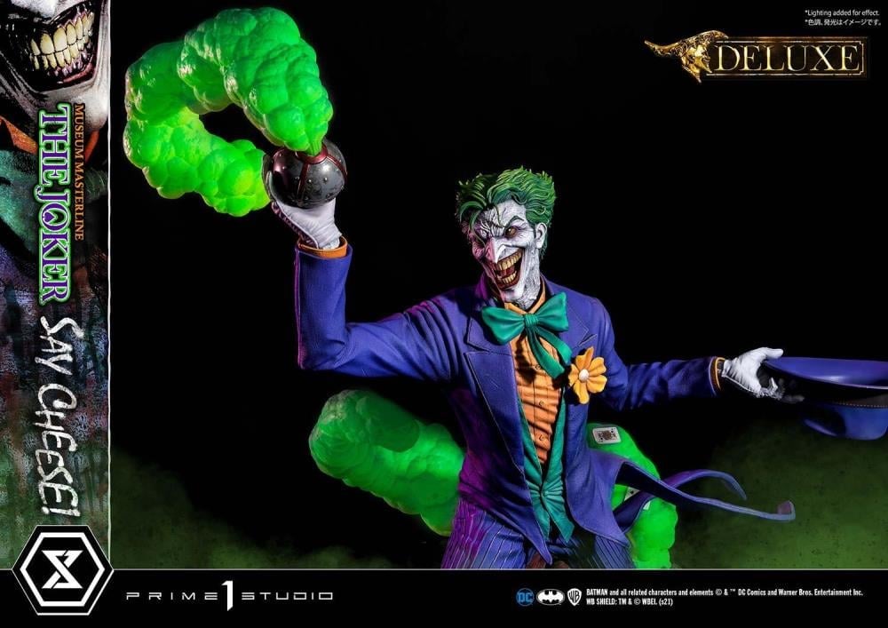 DC Comics Museum Masterline The Joker (Say Cheese) Deluxe 1/3 Scale Statue Gallery Image 36