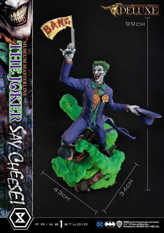 DC Comics Museum Masterline The Joker (Say Cheese) Deluxe 1/3 Scale Statue Gallery Image 12