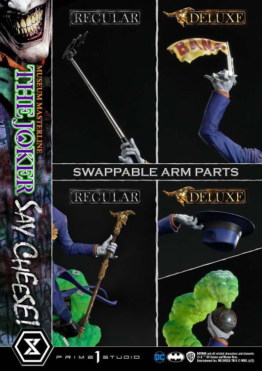 DC Comics Museum Masterline The Joker (Say Cheese) Deluxe 1/3 Scale Statue (With Bonus) Gallery Image 6