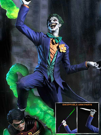 DC Comics Museum Masterline The Joker (Say Cheese) Deluxe 1/3 Scale Statue (With Bonus) Gallery Image 2
