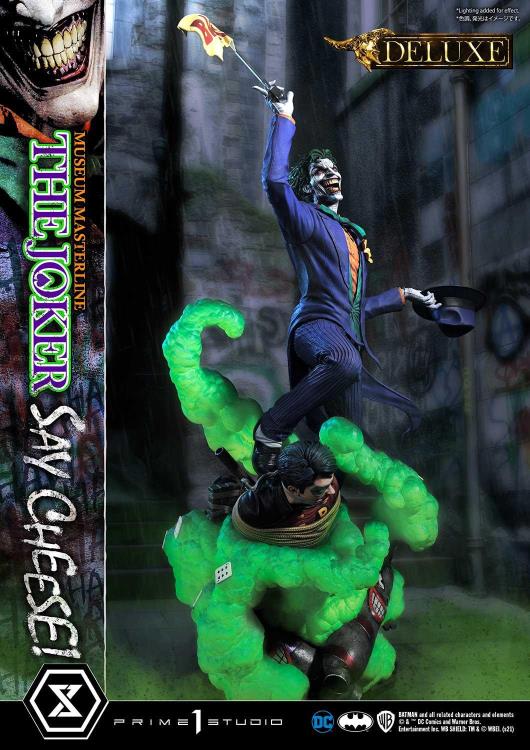 DC Comics Museum Masterline The Joker (Say Cheese) Deluxe 1/3 Scale Statue (With Bonus) Gallery Image 28