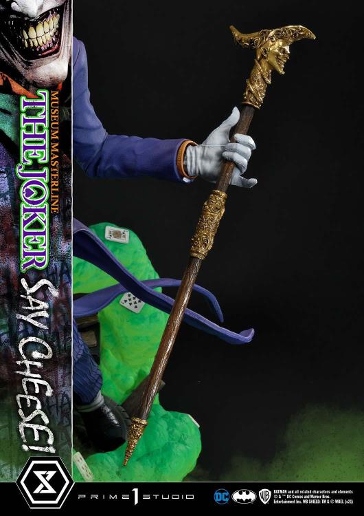 DC Comics Museum Masterline The Joker (Say Cheese) Deluxe 1/3 Scale Statue (With Bonus) Gallery Image 55