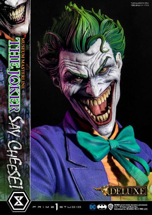 DC Comics Museum Masterline The Joker (Say Cheese) Deluxe 1/3 Scale Statue (With Bonus) Gallery Image 21