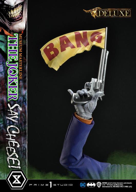 DC Comics Museum Masterline The Joker (Say Cheese) Deluxe 1/3 Scale Statue (With Bonus) Gallery Image 49