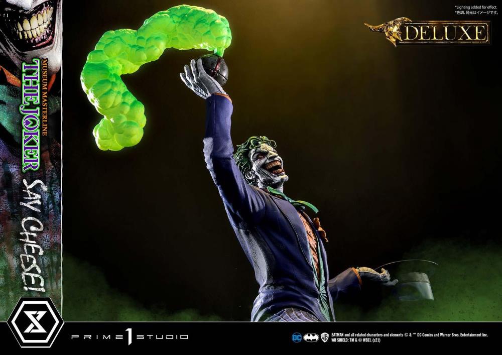 DC Comics Museum Masterline The Joker (Say Cheese) Deluxe 1/3 Scale Statue (With Bonus) Gallery Image 42